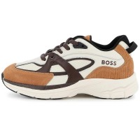 маратонки,мъжки,маратонки,дамски,маратонки,boss,j53527,trainers,white,(brown)