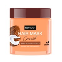 хигиена,коса,sence,coconut,hair,mask,500ml,clear,(multicolor)