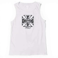 тениска,мъжки,тениски,дамски,тениски,west,coast,choppers,worn,cross,sleeveless,t,shirt,white,(white)