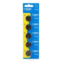 батерии,edm,lithium,cr2016,3v,button,battery,5,units,clear,(silver)