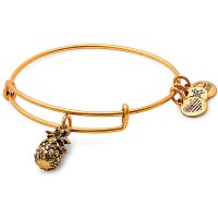 бижутерия,alex,and,ani,pineapple,bracelet,golden,(gold)