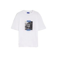 тениска,мъжки,тениски,дамски,тениски,hugo,nobim,10258299,blue,t,shirt,white,(white)