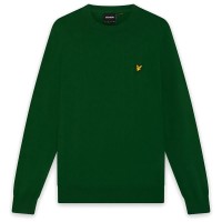 блуза,мъжки,пуловери,дамски,пуловери,lyle,&,scott,kn2110vc,sweater,green,(clover,green)