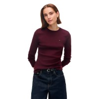 тениска,мъжки,тениски,дамски,тениски,tommy,hilfiger,ww0ww53689,long,sleeve,t,shirt,purple,(deep,burgundy)