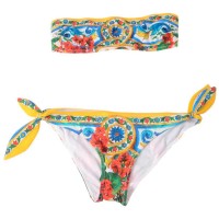 дамски,бански,костюми,dolce,&,gabbana,747510,bikini,multicolor,(yellow)