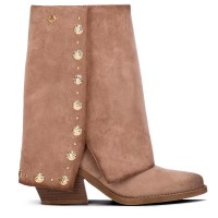 дамски,боти,мъжки,боти,xti,14609402,heel,booties,brown,(beige)