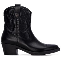 дамски,боти,мъжки,боти,xti,14619001,heel,booties,black,(black)