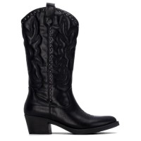 обувки,дамски,боти,мъжки,боти,xti,14619101,heel,boots,black,(black)