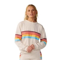 блуза,дамски,блузи,rip,curl,surf,revival,relaxed,sweatshirt,white,(oatmeal,marle)