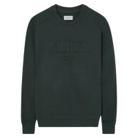 блуза,мъжки,пуловери,silbon,raglan,patch,sweatshirt,green,(khaki)