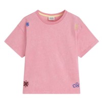 тениска,мъжки,тениски,дамски,тениски,scotch,&,soda,184703,short,sleeve,t,shirt,pink,(wild,rose)