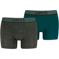 боксерки,мъжко,бельо,levi´s,®,dotted,yarndye,brief,boxers,2,units,multicolor,(green,combo)