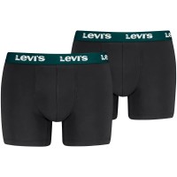 боксерки,мъжко,бельо,levi´s,®,repeat,logo,brief,boxers,2,units,black,(black,green,combo)