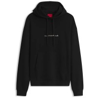 суичър,мъжки,пуловери,hugo,datri,10273008,red,hoodie,black,(black)
