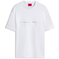 тениска,мъжки,тениски,дамски,тениски,hugo,datrik,10273257,red,t,shirt,white,(white)