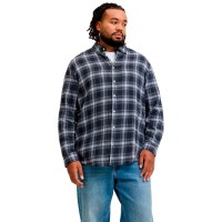 риза,с,дълъг,ръкав,дамски,ризи,мъжки,ризи,jack,&,jones,field,plus,size,long,sleeve,shirt,blue,(navy,blazer)