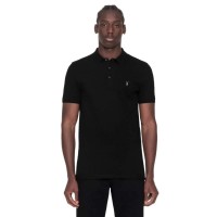 дамски,блузи,с,яка,мъжки,блузи,с,яка,allsaints,reform,short,sleeve,polo,black,(black)