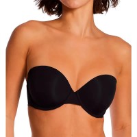 дамско,бельо,дамски,бикини,и,танкини,dkny,smooth,essentials,strapless,bra,black,(black)
