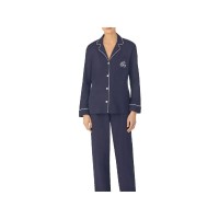 пижама,дамски,пижами,lauren,hammond,long,sleeve,pyjama,blue,(white,navy)