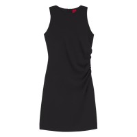 рокля,дамски,поли,и,рокли,hugo,kendela,10279285,red,sleeveless,short,dress,black,(black)