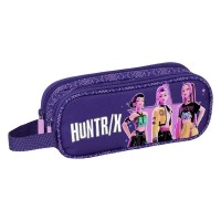 ученически,принадлежности,safta,k,pop,demon,hunters,fighters,double,pencil,case,purple,(multicolor)