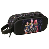 ученически,принадлежности,safta,k,pop,demon,hunters,sound,3d,double,pencil,case,black,(multicolor)