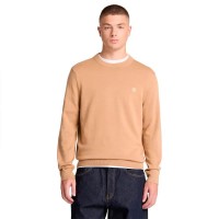 блуза,мъжки,пуловери,timberland,williams,river,cotton,crew,neck,sweatshirt,brown,orange,(tannin)