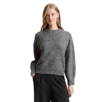 блуза,мъжки,пуловери,дамски,пуловери,tom,tailor,1049069,sweater,grey,(lilac,fog,melange)