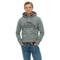 суичър,мъжки,пуловери,superdry,heritage,brand,relaxed,fit,hoodie,refurbished,grey,(stormy,weather,blue)