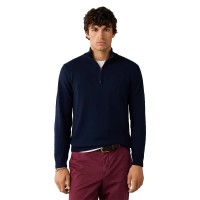 блуза,мъжки,пуловери,дамски,пуловери,hackett,hm7000243,half,zip,sweater,blue,(old,navy)