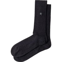 чорапи,мъжки,чорапи,дамски,чорапи,hackett,hmu300101,socks,black,(charcoal,grey)
