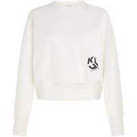 блуза,дамски,блузи,karl,lagerfeld,jeans,a2w20052,sweatshirt,white,(egret)