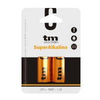 батерии,tm,electron,superalkaline,lr14,pack,2,alkaline,batteries,golden,(multicolor)