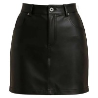пола,дамски,поли,и,рокли,hugo,ruledi,10282842,blue,skirt,black,(black)