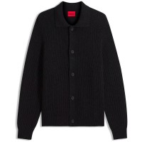 жилетка,мъжки,пуловери,дамски,пуловери,hugo,sardeep,10282517,red,cardigan,black,(black)
