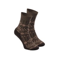 чорапи,мъжки,чорапи,дамски,чорапи,fitanu,norwocks,long,socks,brown,(chocolate,scandinavian,print)