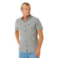 риза,с,къс,ръкав,дамски,ризи,мъжки,ризи,rip,curl,classic,surf,ourtime,short,sleeve,shirt,grey,(black)