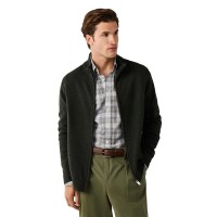 блуза,мъжки,пуловери,дамски,пуловери,hackett,hm7000257,full,zip,sweater,black,(hunter,green)