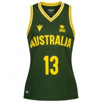 дамска,фланелка,баскетболни,потници,australia,basketball,macron,#13,magbegor,women,jersey