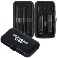 фитнес,оборудване,всичкото,фитнес,оборудване,leandro,lido,perugia,manicure,set,8,pieces,black