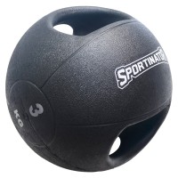 всичкото,фитнес,оборудване,sportinator,premium,medicine,ball,with,handles,3kg