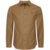 lyle,&,scott,chunky,slub,men,long,sleeved,shirt
