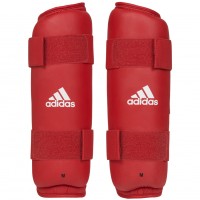 adidas,karate,shin,guards,red