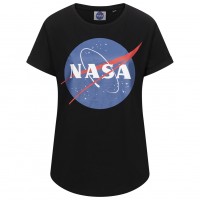 дамска,тениска,дамски,тениски,nasa,circle,logo,women,t,shirt