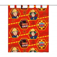 fireman,sam,curtain,140,x,160,cm