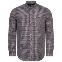 ben,sherman,gingham,men,long,sleeved,shirt