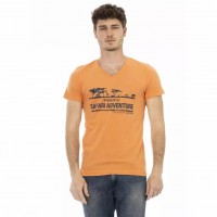 тениска,мъжки,тениски,trussardi,action,men,lake,tanganyika,t,shirt,orange
