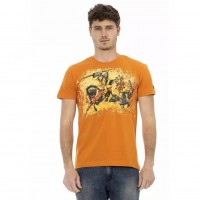 тениска,мъжки,тениски,trussardi,action,men,history,t,shirt,orange