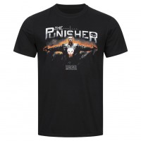 мъжка,тениска,marvels,the,punisher,through,fire,men,t,shirt