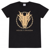 мъжка,тениска,house,of,the,dragon,gold,ink,skull,men,t,shirt